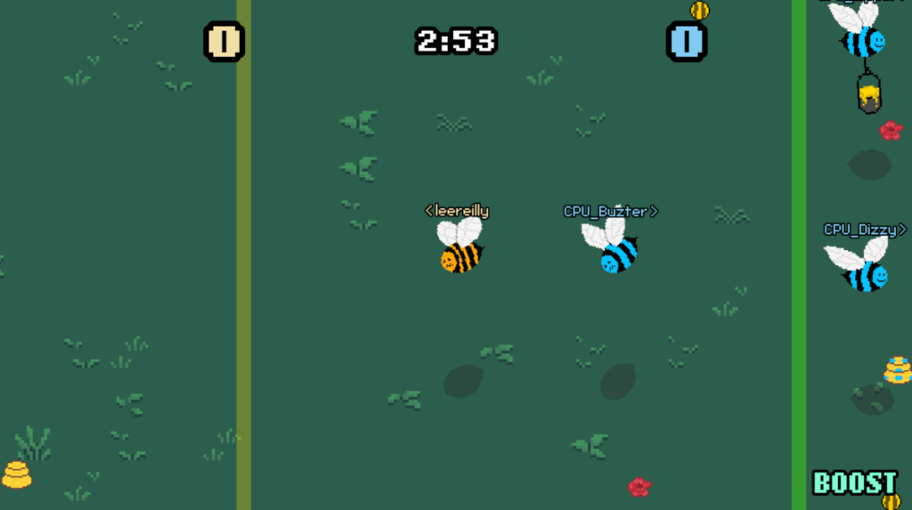 Screenshot of Bumblebee Blitz